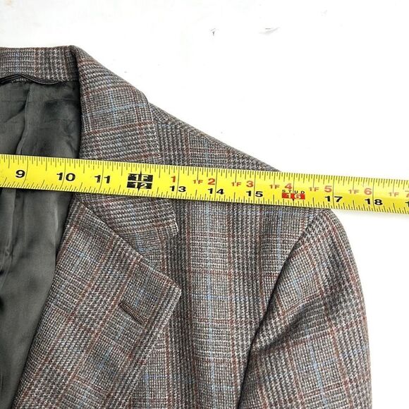 Brooks Brothers Vintage Glen Check Single Breasted Blazer Sport Coat 41R - Picture 12 of 16